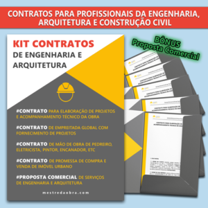 Baixe agora o KIT Contratos de Engenharia e Arquitetura